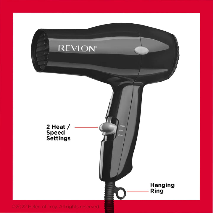 Secador De Pelo De Viaje Ligero Y Compacto Revlon 1875 W, Ne - Imagen 3